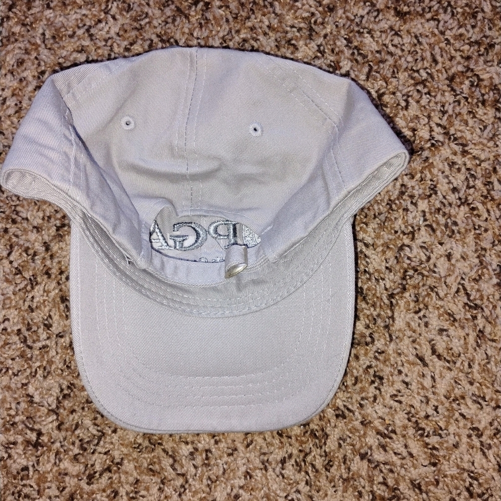 PGA South Central Section Players Tour Hat – Beige Cotton Adjustable Cap NWOT - Picture 2 of 2